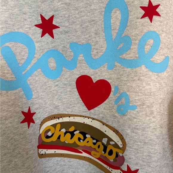 PARKE Chicago Graphic Mockneck S/M - Picture 6 of 9